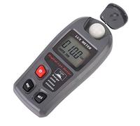 Fotómetro Digital, Luxómetro Electrónico Portátil, Fotómetro de Inanciación con Rango de 200 000, Pantalla LCD Precisa con hasta