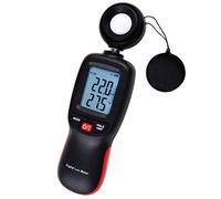 Fotómetro - Medidor de luz Iluminancia Digital Luminómetro hasta 200,000 Lux Luxmeter Foot Candle/Lux Temp.Tester Handheld Data Storage