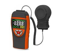 Fotómetros digitales for plantas, miden la luz de 0,1 a 400.000 lux, detector extensible hasta 2 m retención datos,Aplicaciones versátiles