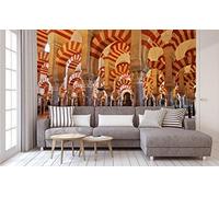 Fotomural Vinilo Para Pared Mezquita Córdoba | Fotomural para paredes | Mural | Vinilo Decorativo | Varias Medidas 150 x 100 cm | Decoración comedores, salones, habitaciones...
