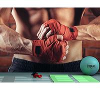 Fotomural Vinilo Pared Deportivo Barato Chico Power Box | Fotomurales pared | Fotomural Decorativo | Mural | Vinilo Decorativo | Varias Medidas 100 x 70 cm | Decoración Gimnasios | Deportes varios