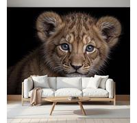 Fotomurale Carta da Parati Lindo Animal Con León Oficina De Correos, 400Anx280Al cm Fotomurali Murale 3D Poster Moderna, Carta da Parati Decora per Camera Letto Stanza dei Bambini