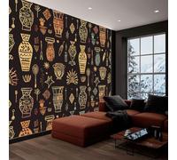 Fotomurales 150x105 cm Papel Pintado Tejido no Tejido Bohemia Símbolo Nacional De África Marrón, Moderna Murales Fotográfico Decoración de Pared Sala Cuarto Oficina Salón