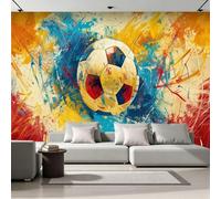Fotomurales 3D Fútbol Americano 300x210 cm Papel Pintado Tejido No Tejido Pared De Deportes Pintura Wallpaper Mural Paredes Papel Tapiz Sala DecoracióN SalóN O Dormitorio 27G-2