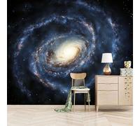 Fotomurales Autoadhesivo 150x105cm El Centro Del Universo - No Tejido - ExtraíBle Para Despegar Y Pegar - La Inmensidad Del Espacio 3d Tv Fondo Pared Dormitorio Murales Papel Tapiz Moderno
