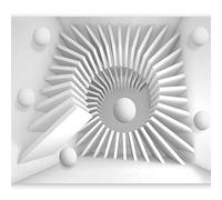 Fotomurales B&D XXL - 350x256 cm XXL Papel pintado tejido no tejido Decoración de Pared decorativos Murales moderna de Diseno Fotográfico 3d optico espejismo f-A-0143-a-a