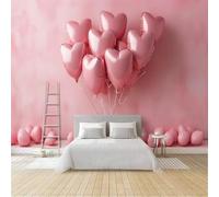 Fotomurales de Pared Globo Papel Pintado de Fotografía de Amor Romance mural de Tejido No Tejido 200Anx140Al cm, Moderno Mural de Pared Para Sala de Estar, Dormitorio Murales 9G-15