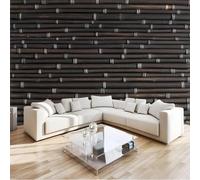 Fotomurales Decorativos Pared Bambú 3D Mural Autoadhesivo Pared Asiática Oriental Papel Pintado Tela de Seda Papel Tapiz Panorámico 150x105 cm B-0450