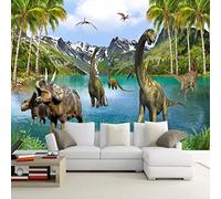 Fotomurales Dinosaurio abstracto Pared 3D Papel Tapiz pintado tejido no tejido Decoración de Pared decorativos Murales moderna de Diseno Fotográfico 430cm×300cm (ancho x alto)
