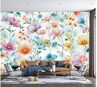 Fotomurales Ilustración De Acuarela De Ensueño 350 × 256 Cm Xxl Papel Pintado Tejido No Tejido, Impresión Cosmos Fotográfico Pared Decorativos Murales Póster Para Dormitorio Salón Tv Pared