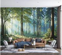 Fotomurales Luz Y Sombra Del Bosque Tranquilo, Paisaje Curativo Mural De Pared Papel Tapiz Fotográfico Para Tapiz Arte De Pared Para Sala De Estar Dormitorio 350x256cm