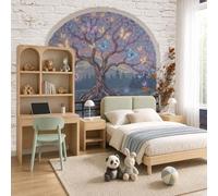 Fotomurales No-autoadhesivo Paisajes naturales fantásticos 368x254cm Papel Pintado Decoración de Pared Murales Pegatina decorativos adhesivos 3d moderna de Fotográfico,Lago de las Mariposas