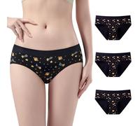 FOTOOL Girls Menstrual Period Pants Teenager Bragas Absorbentes Menstruales Algodón Slip para Mutand Ciclo Menstrual Mujer 8-18 Years, 3 Space, 12-14 años