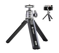 Fotopro Mini trípode de sobremesa, 360 ° Cabeza esférica 1/4 "Tornillos de aleación de Aluminio trípode portátil para cámaras DSLR teléfono