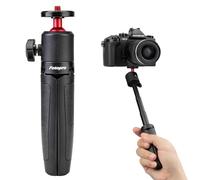 Fotopro Mini trípode para cámara, pequeño Mango Extensible Selfie Stick para teléfono Webcam Vlogging Cámara