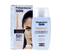 Fotoprotector ISDIN SPF 50 Fusion Water 50 ml - Muy Alta Protección Facial de Base Acuosa Oil-Free