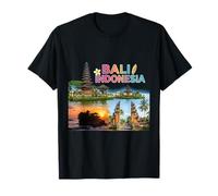 Fotorrealista Bali Indonesia Travel Souvenir Turista Regalo Camiseta