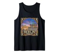 Fotorrealista Berlín Alemania Viaje Souvenir Turista Regalo Camiseta sin Mangas