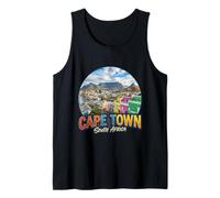 Fotorrealista Ciudad del Cabo Sudáfrica Travel Tourist Gift Camiseta sin Mangas