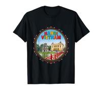 Fotorrealista Hanoi Vietnam Travel Souvenir Turista Regalo Camiseta