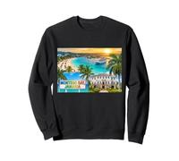Fotorrealista Montego Bay Jamaica Travel Souvenir Gift Sudadera