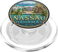Fotorrealista Nassau Bahamas Travel Souvenir Turista Regalo PopSockets PopGrip para MagSafe