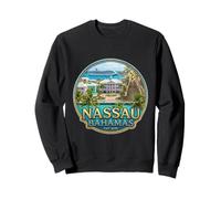 Fotorrealista Nassau Bahamas Travel Souvenir Turista Regalo Sudadera