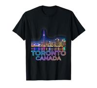 Fotorrealista Toronto Canadá Travel Souvenir Turista Regalo Camiseta