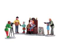 Fotos Con Papá Noel, Set De 5 - LEMAX COD. 22032