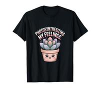 Fotosíntesis de mis Sentimientos Lindo Humor Vegetal Kawaii Camiseta