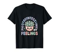 Fotosíntesis de mis Sentimientos Lindo Humor Vegetal Kawaii Camiseta