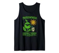 Fotosíntesis Divertida - Manteniéndolo Verde biología ecología Camiseta sin Mangas