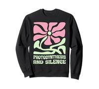 Fotosíntesis Y Silencio Boho Floral Plantas Jardinería Nerd Sudadera