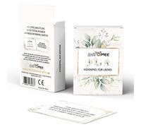 Fotospiel JGA by snaPmee - Divertido juego de despedida de soltera para mujeres - 50 tareas fotográficas + 4 tarjetas en blanco para novia & Team Bride - Regalo para selfie y fanáticos de las fotos