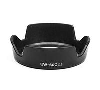 Fotover EW-60C II Parasol de repuesto para lente Canon EF de 18 a 55 mm, Canon SLR 550D, 600D, 650D, 700D.