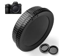 Fotover Juego de tapa de cuerpo y tapa de lente trasera de repuesto para cámara digital Nikon Z Mount y lente de montaje Z