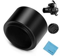 Fotover - Parasol metálico enroscable para objetivo de cámara Canon, Nikon, Sony, Pentax, Olympus, Fuji, Samsung y Leica