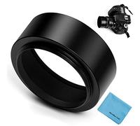 Fotover - Parasol metálico enroscable para objetivo de cámara Canon, Nikon, Sony, Pentax, Olympus, Fuji, Samsung y Leica