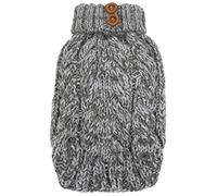 foufou Perro 62602 Cityscape Sudadera para Perros, XS, Heather Gris