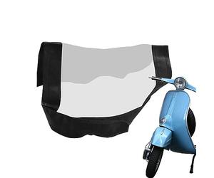 FOUNCY Funda para scooter, impermeable, con paneles de movilidad, accesorio a prueba de polvo, cubierta transparente para proteger la lluvia para conducir motocicletas eléctricas