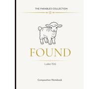 FOUND: Christian College Ruled Notebook | Luke 5:16 | The Parables Collection: Premium Minimalist Bible Verse Notebook for Women & Men | College Ruled Composition Book | Cream Aesthetic Journal