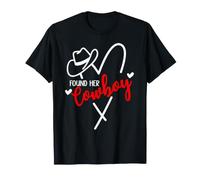 Found Her Cowboy Bachelorette Party Nashville Cowgirl Bridal Camiseta