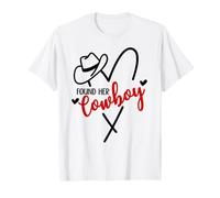 Found Her Cowboy Bachelorette Party Nashville Cowgirl Bridal Camiseta