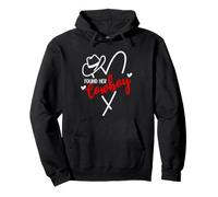 Found Her Cowboy Bachelorette Party Nashville Cowgirl Bridal Sudadera con Capucha