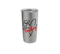 Found Her Cowboy Bachelorette Party Nashville Cowgirl Bridal Vaso térmico de acero inoxidable de doble pared