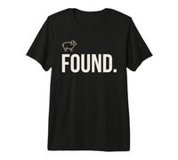 Found Minimalist Sheep Christian Psalm 23 Lamb Christian Camiseta Premium