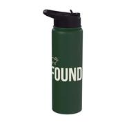Found Minimalist Sheep Christian Psalm 23 Lamb Christian Stainless Steel Insulated Water Bottle