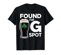 Found The G Spot Funny St Patricks Day Camiseta