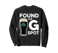 Found The G Spot Funny St Patricks Day Sudadera