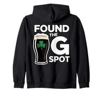 Found The G Spot Funny St Patricks Day Sudadera con Capucha